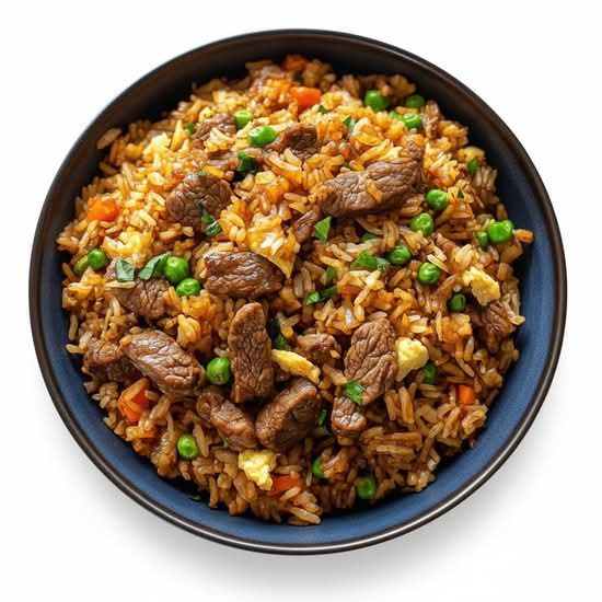 F9. Beef Fried Rice 牛肉炒饭